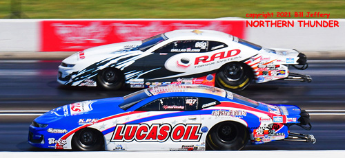 Kyle Koretsky (near lane) vs Dallas Glenn 
(far lane) - PS